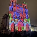 cathédrale AMIENS illuminés